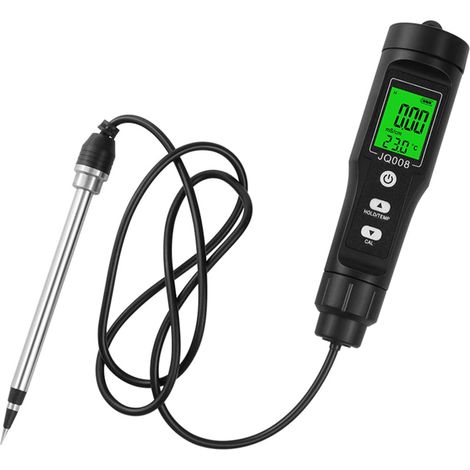 Analyseur de Sol EC – Testeur Nutriments Température Jardin (1/5)
