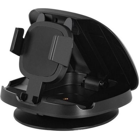 Support Téléphone Voiture - Ventouse - Rotation 360° - Compatible Écrans 7,5 à 17,8 cm - ABS Écologique - 1 Pièce (1/5)