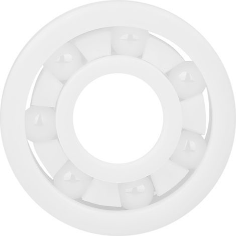 Roulement à billes, roulements à billes en céramique blanche durable de haute précision pour l'équipement
