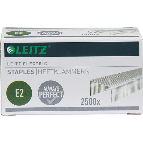 Agrafes Leitz E2 pour Agrafeuse Electrique - Boîte de 2500 (1/5)