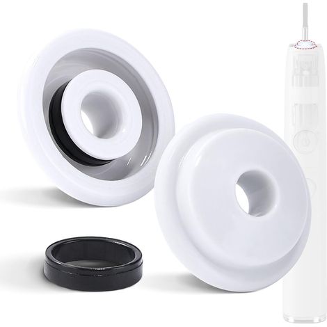 Joint d'étanchéité pour brosse à dents électrique - Lot de 2 joints en caoutchouc améliorés pour HX751v HX9340 HX6810 HX993L HX99XX Series (1/5)
