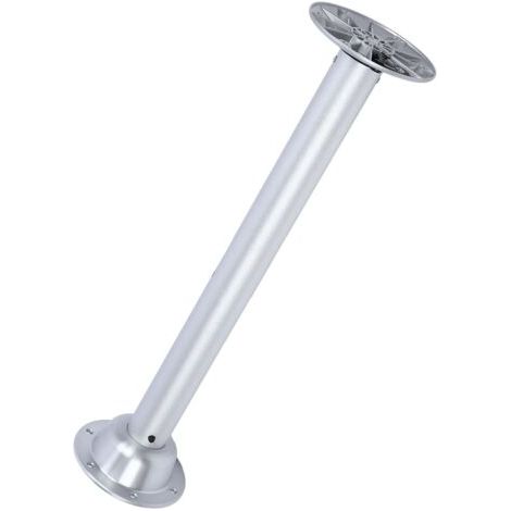 Pair - Pied de table pivotant amovible 27,6 pouces Support de support réglable en hauteur pour yacht de camping-car RV (1/5)