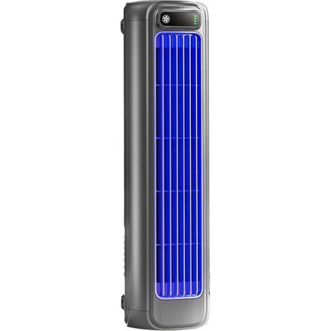 Mini USB Ventilator tragbar Leiser Tischventilator wiederaufladbar mit regelbaren Geschwindigkeitsstufen blattlos für Büro, Zuhause & Outdoor Camping (1/5)