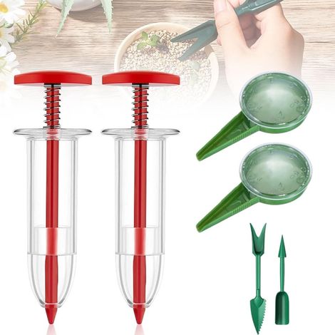 Mini semoir manuel de jardinage, distributeur de graines, accessoires de plantation de jardin (1/5)