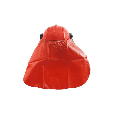 Protector de nuca de PVC para casco Bucheronnage 9102348 (vendido sin casco).