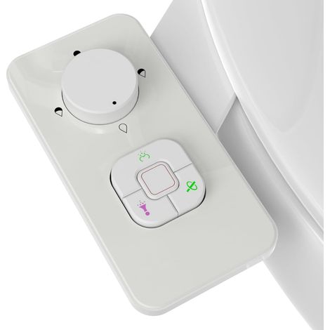 Toilette Japonaise - Bidet Toilette WC Bidet Japonaise Pulvérisateur Bidet Kit Abattant WC Alle De Bain Avec, Cuvette Toilette Réglable Pour Douche Po (1/5)