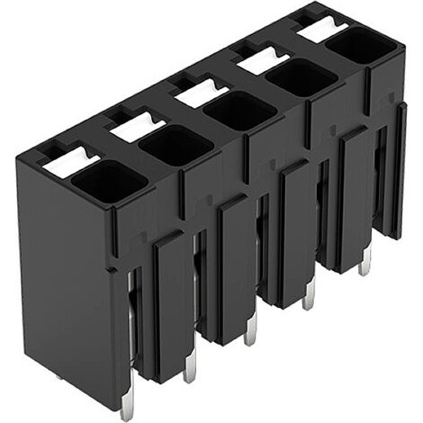 WAGO 2086-3105 Printklemme 1.50 mm² Polzahl 5 Schwarz 1 St. (1/3)