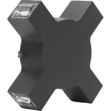 Applique murale LED décorative à faisceau linéaire, étanche, pour salon, couloir ou jardin, lumière blanche, 4 W, 85-265 V CA (1/5)