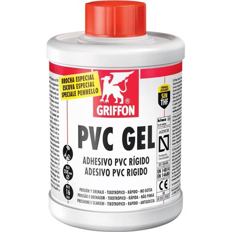 Pegamento para PVC en Gel tarro 500ml de Griffon (1/5)