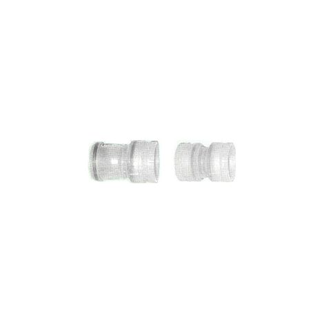 Raccord bas D80mm flexible mâle à rigide femelle PPtl - Ubbink (1/5)