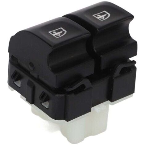 Electric window regulator switch, robust and lightweight ABS window regulator switch 254118044R, replacement for CLIO MK 4 2013-2017--DTEKGAZ