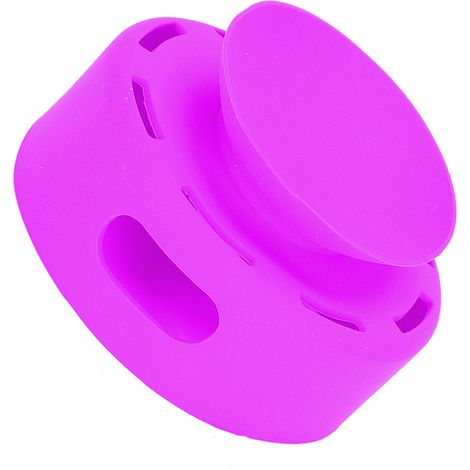 Silikon-Schutzhülle für Dot 2-Lautsprecher, platzsparend, mit Saugnapf – Lila (1/5)