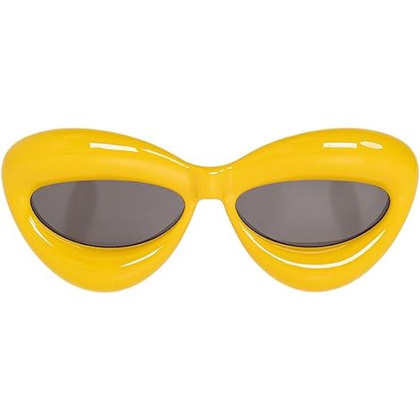 Lunettes de soleil œil-de-chat tendance pour femmes, monture oversize, couleur bonbon, style créateur. (1/5)