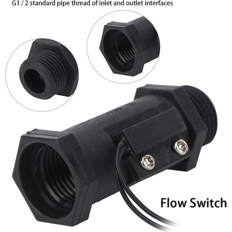 FS-135 PP-Kunststoff-Durchflusssensor, Wassermangelschutz für Laserschweißmaschinen, 0–110 V DC (1/5)
