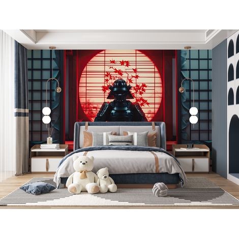 Papier peint japonais samurai zen - 500 x 270 cm (1/2)