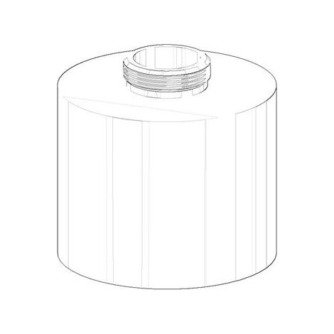 Dornbracht 90101052400-00 Support distributeur, adaptable, pièces de rechange (1/3)