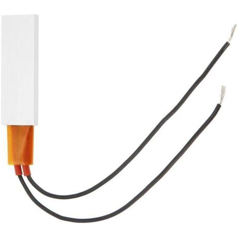 Plaque Chauffante, 12V PTC Élément Chauffant Coque en Aluminium Thermostatique Plaque Chauffante en Céramique à Températur (1/4)