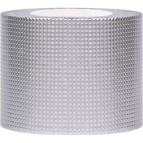 Butyl-wasserdichtes Klebeband – selbstklebendes, aluminiumbeschichtetes Klebeband – für Dächer, Planen, Wohnwagen, Boote und Fenster – Breite 50 bis 300 mm – Länge 5 m (1/5)