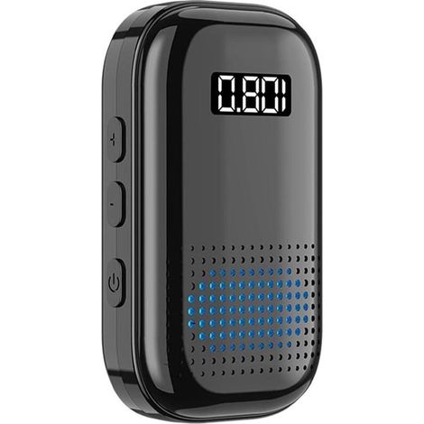 Bluetooth-Empfänger – Kabelloser Audioadapter – Musikstreaming – Hi-Fi-Klangqualität – 1 Stück – Schwarz (1/5)