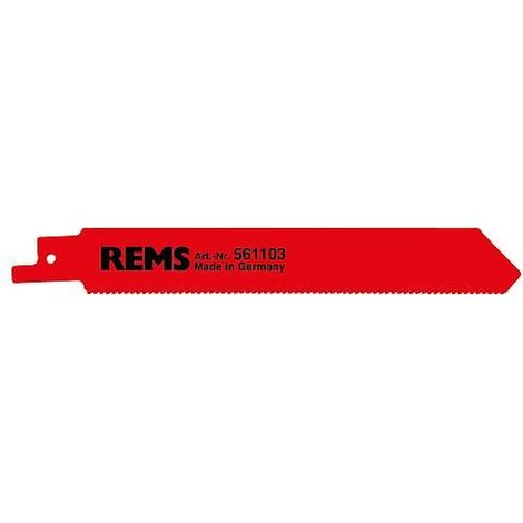 Lames scie sabre Rems 561102R05 200 mm 5 unités