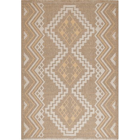 Tapis tissé extérieur intérieur Tulum Jute - 60 x 90 cm (1/4)