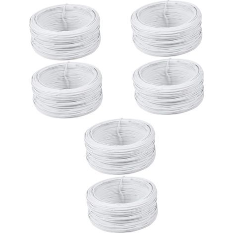 6rollen PVC beschichteter Draht Für Pflanzenbindung Flexibel (1/5)