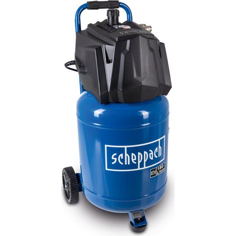 [JAMAIS UTILISE] Scheppach Compresseur d’air HC35V – 1500 W – Compresseur vertical – Pression 10 bar – Cuve 30 L – Puissance d’aspiration 180 L/min – Sans huile – Manomètre et régulateur de pression