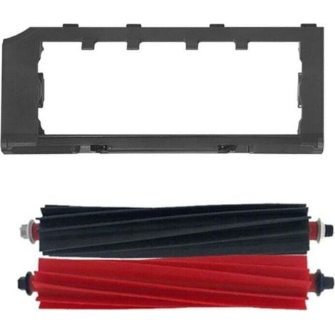 Couvercle de brosse principale pour aspirateur robot S8 MaxV Ultra / G20s, pièces détachées et accessoires avec double rouleau (1/4)