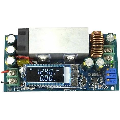 Module de charge solaire MPPT à réduction de tension réglable 10-75 V CC 20 A avec tension et courant constants (1/5)