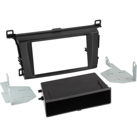 Support 2Din compatible avec Toyota RAV4 ap13 Avec vide poche - Noir