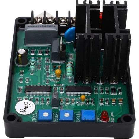 Module de régulation automatique de tension pour générateur avec protection contre les surtensions (AVR), carte de régulation de tension 180-260 V CA (1/5)