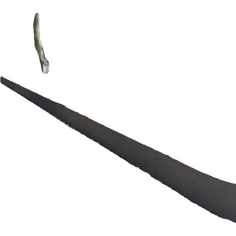 Rasenrand, flexibles Design, langlebiges Stahlmaterial, Grün (1/2)