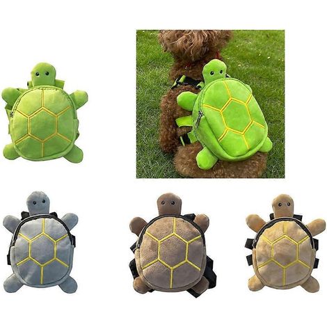 Sac à dos pour chien en peluche, grande capacité, sac d'école pour animaux de compagnie, fournitures pour chiens de petite et moyenne taille (1/4)