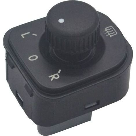 Botón de ajuste eléctrico del espejo lateral Interruptor de control 1K0959565H Golf 5 Jetta MK5 Pessat