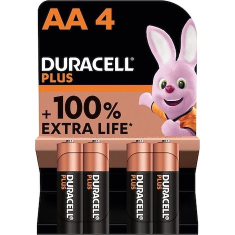 Duracell Plus 100 Batterie à usage unique AA Alcaline