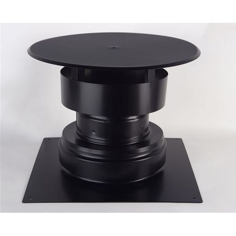 Kit de acabado de alta calidad - 350x500 mm – Ø150 mm – Accesorio de tubo flexible JONCOUX