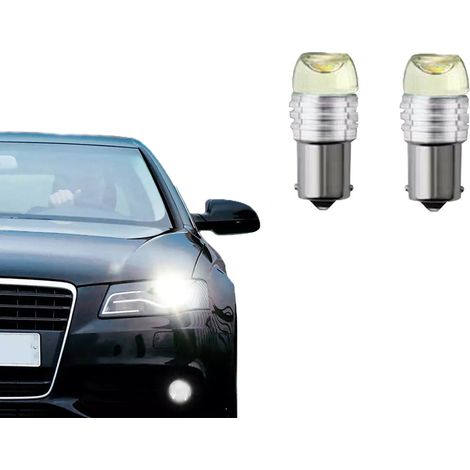 Coppia Lampadine Auto 3 Led SMD 1157 Luce Ambra 1.5W Lampadina Gialla 12V 02748 (1/4)