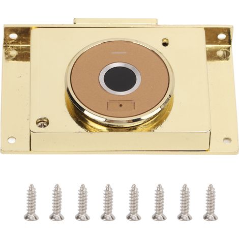 Verrou intelligent d'armoire biométrique sans clé, serrure à empreinte digitale pour tiroir domestique, protection de la vie privée et sécurité (1/5)