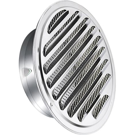 Sortie d'air à tête plate en acier inoxydable, sortie d'air plate pour hotte de cuisinière, évent de tuyau d'échappement pour hotte d'extraction (1/5)