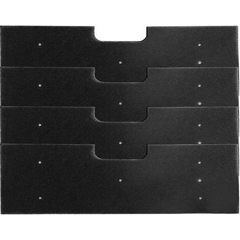 4er-Pack Flusenfilter - für GE Profile Waschtrockner-Kombination