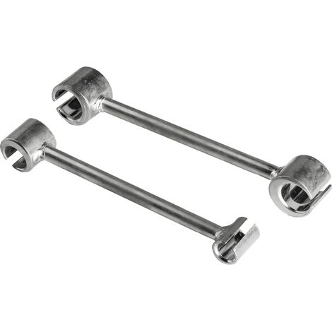 Kit de 2 outils de réglage pour charnières de porte, clé de réglage pour charnières de porte, clés de réglage d'écartement de charnières 14-19/23-25 ​​mm, outil de réglage pour charnières de porte (1/5)