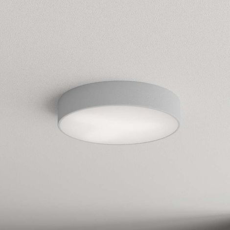 [NEUWERTIG] B-Ware Deckenlampe Cleo 400 grau Sensor IP20 Ø 40 cm Metall Made in Europe (1/2)