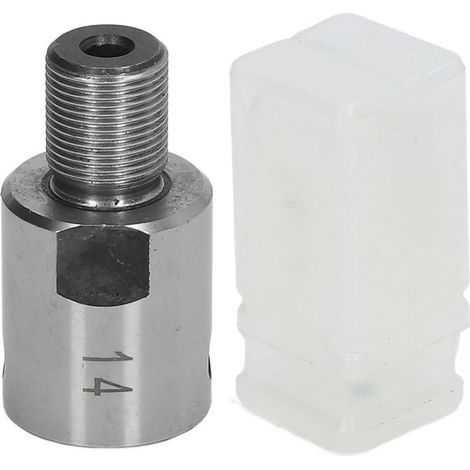 Adaptateur de mandrin de haute précision en acier inoxydable, bielle M14 pour le travail du bois (1/5)