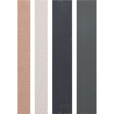 4 Pièces Barre de Nivellement pour Frettes de Guitare, Papier de Verre, Outil de Réparation Lutherie, Longueur 20CM M02719 (1/5)