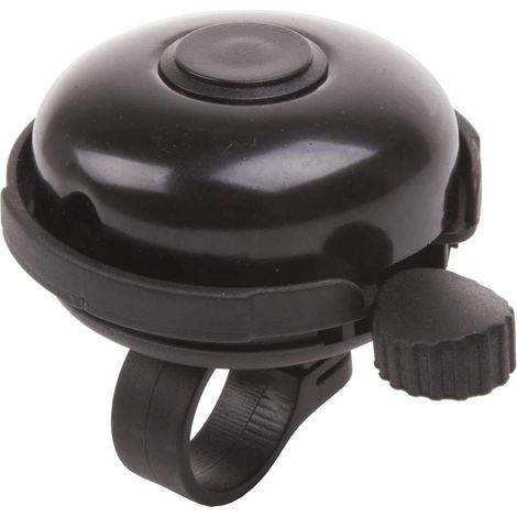 Campanello per bicicletta unisex adulto, nero (1/5)