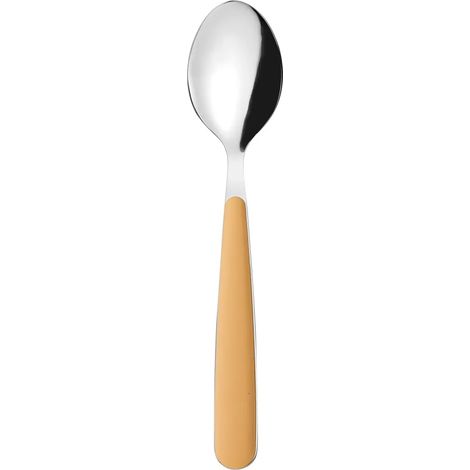 Tischlöffel aus senfgelbem Edelstahl