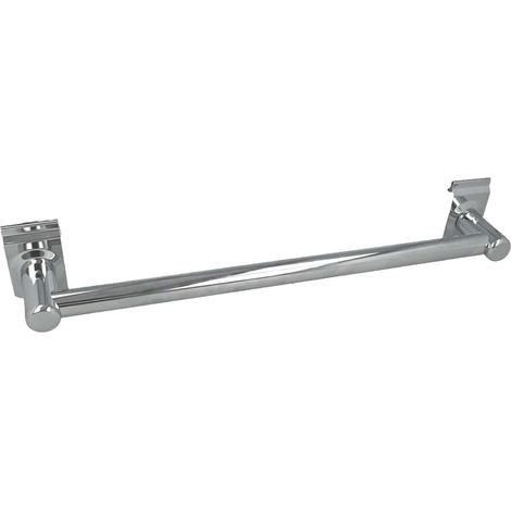 tecuro Universal Heizkörper-Handtuchhalter 800 mm - Messing verchromt