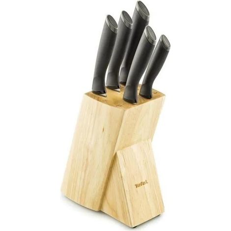 Tefal Set Moderner Messer aus Edelstahl