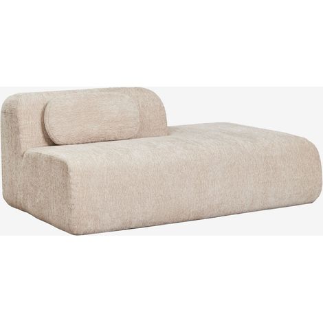 Module méridienne droite pour canapé modulaire en chenille emballé sous vide Merida SKLUM