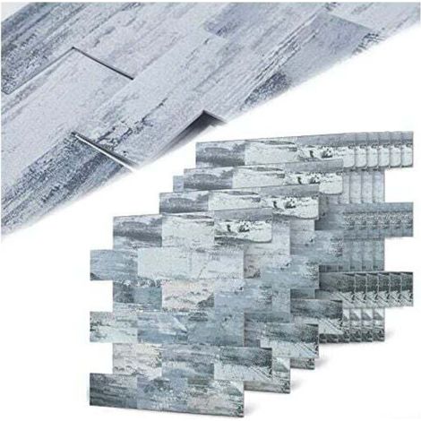 Autocollant von Carrelage Pvc Carrelage Mural 34x29cm durch Stück Film für Carrelage 10pcs Carrelage Adhésif Découpable Carrelage Type C (1/5)